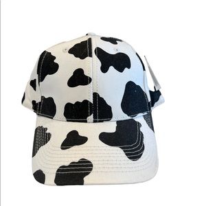 Cow Print Adjustable Hat